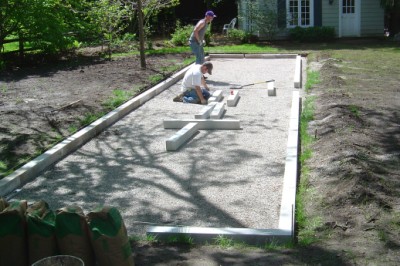 Stamler Backyard Court Construction01